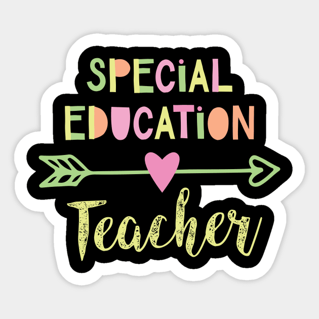 Special Education Teacher Gift Idea Sticker by BetterManufaktur